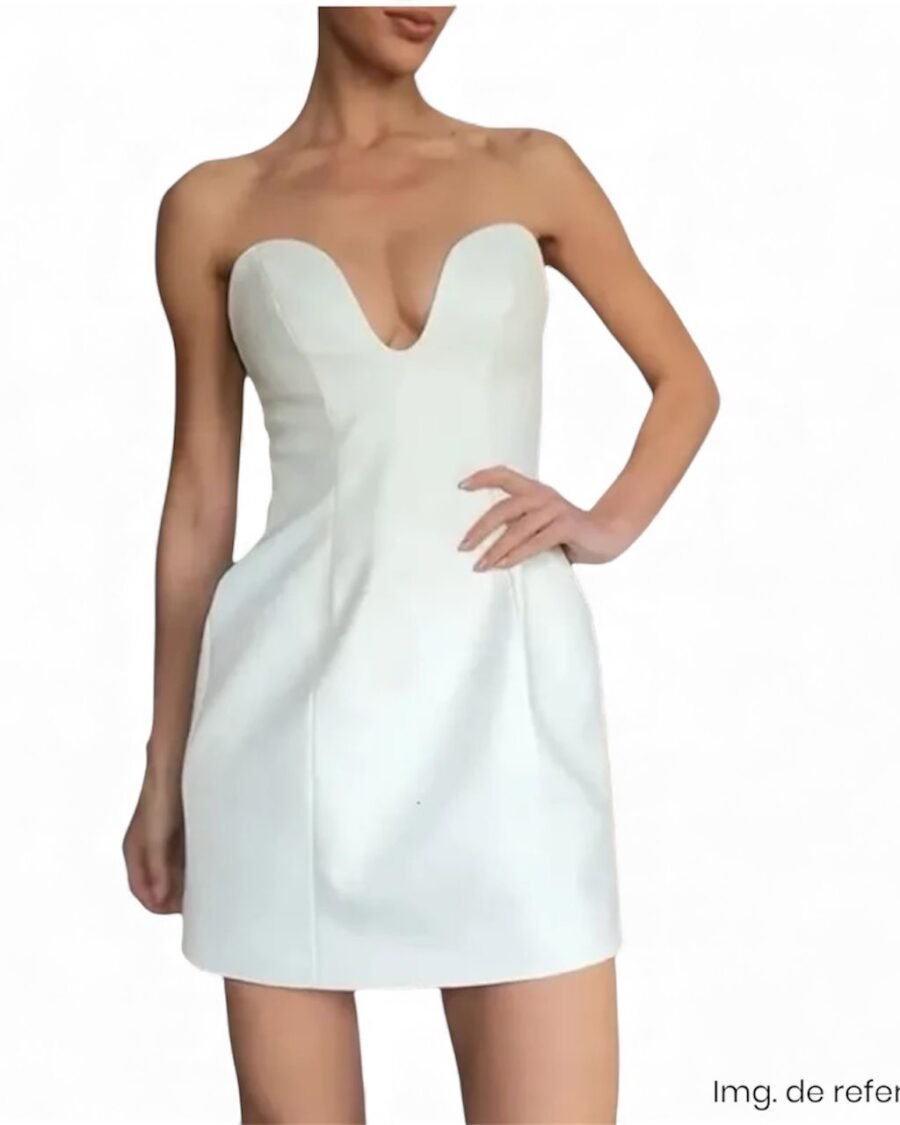 Vestido Strapless ZARA