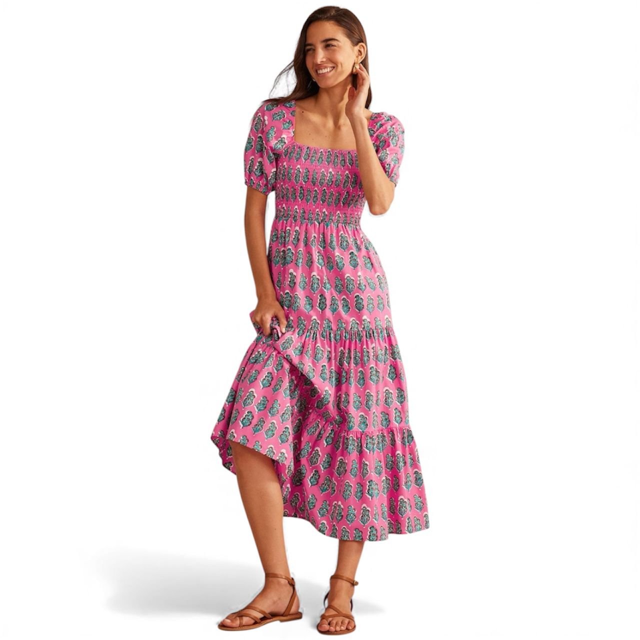 Vestido Floral Maxi - Imagen 2