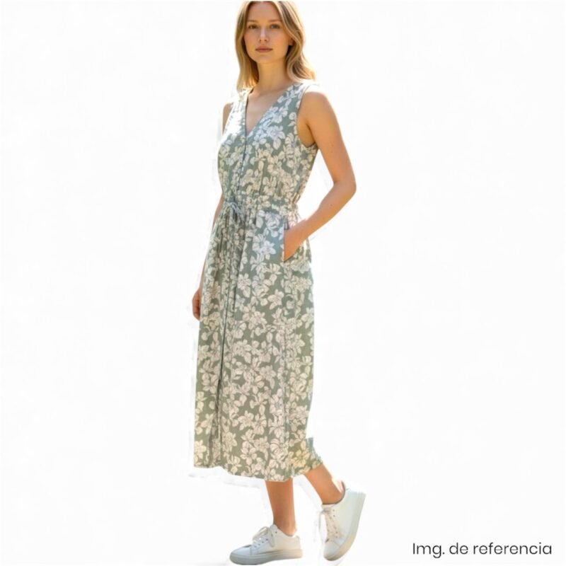 Vestido Midi desmangado