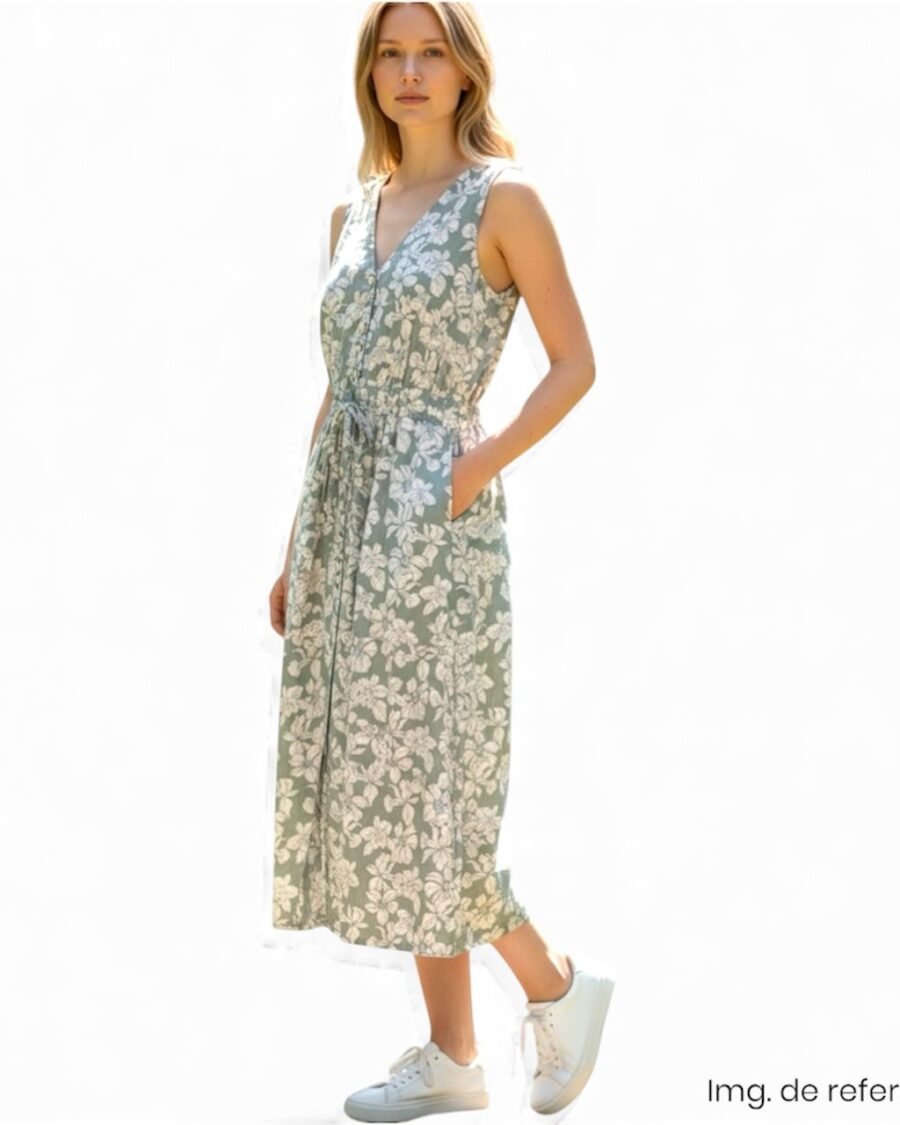 Vestido Midi desmangado