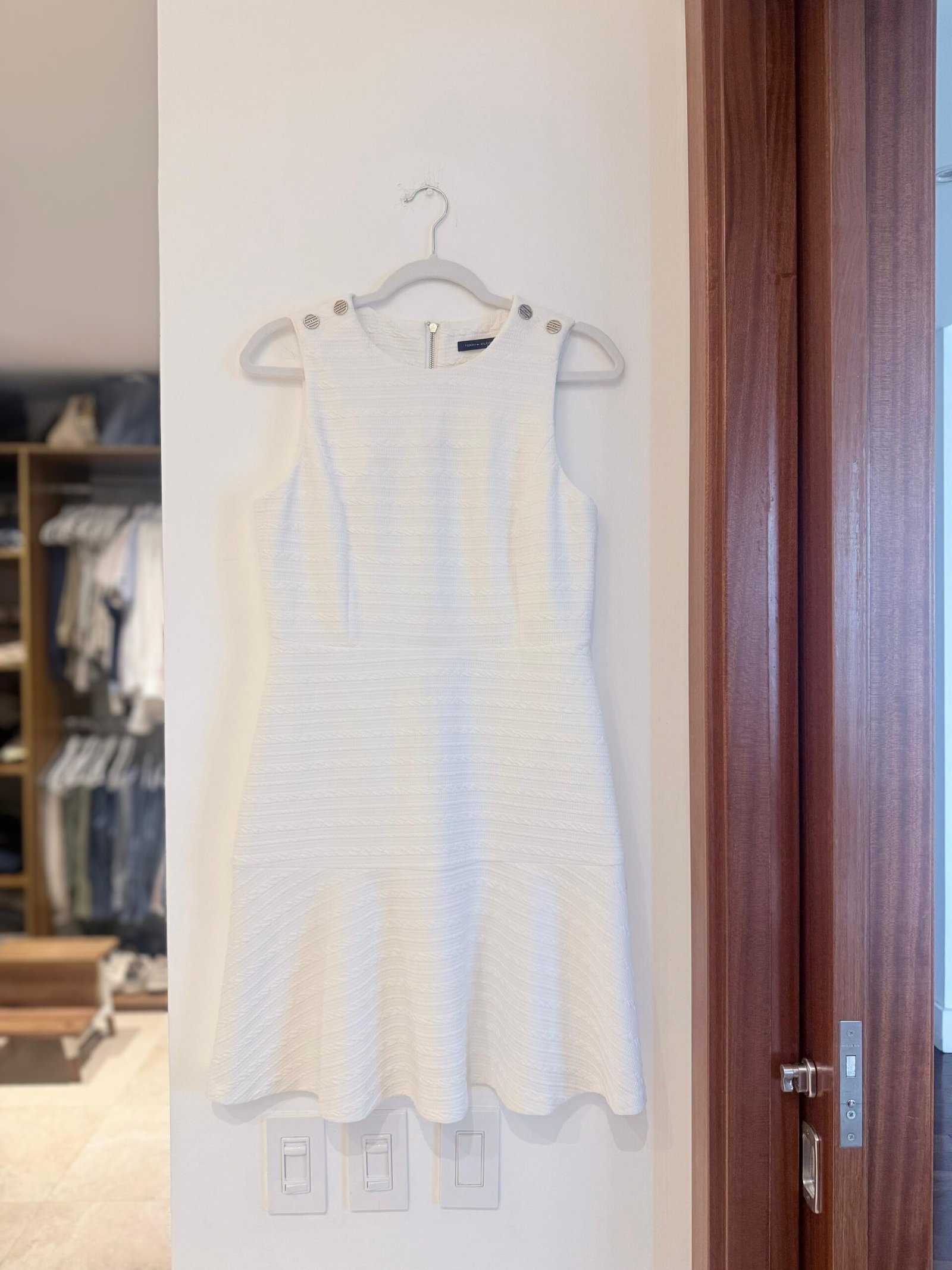 Vestido corto texturizado TOMMY HILFIGER - Imagen 2