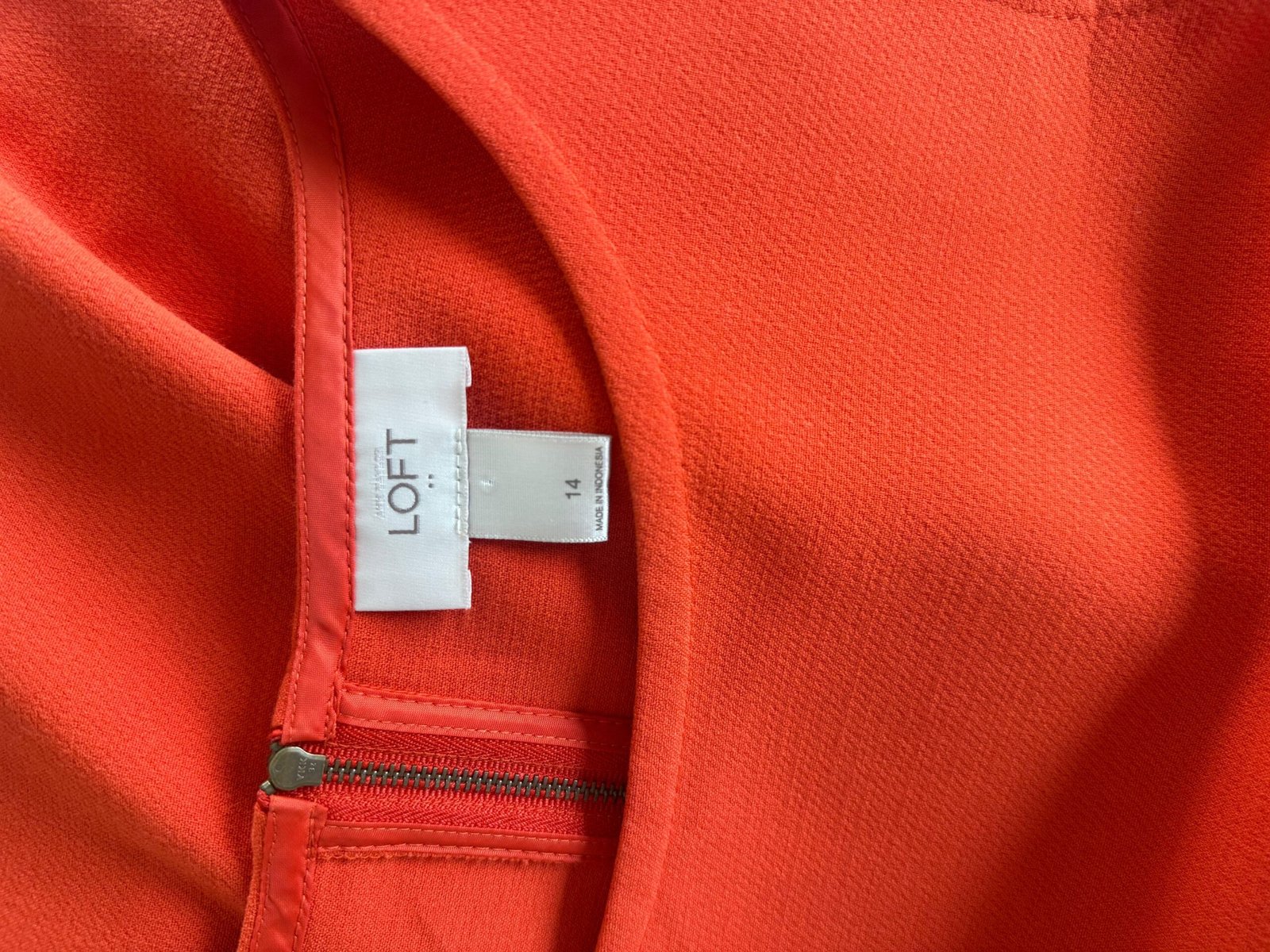 Vestido Casual Rojo LOFT - Imagen 6