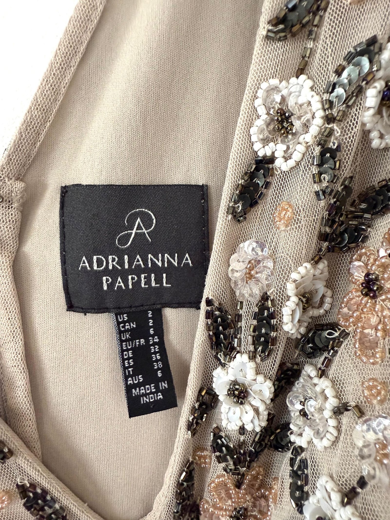 Vestido Elegante ADRIANNA PAPELL - Imagen 3