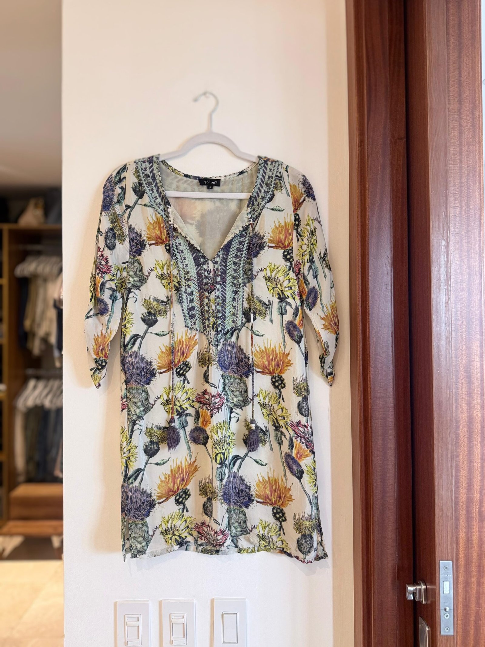 Vestido Boho floral TOLANI - Imagen 2