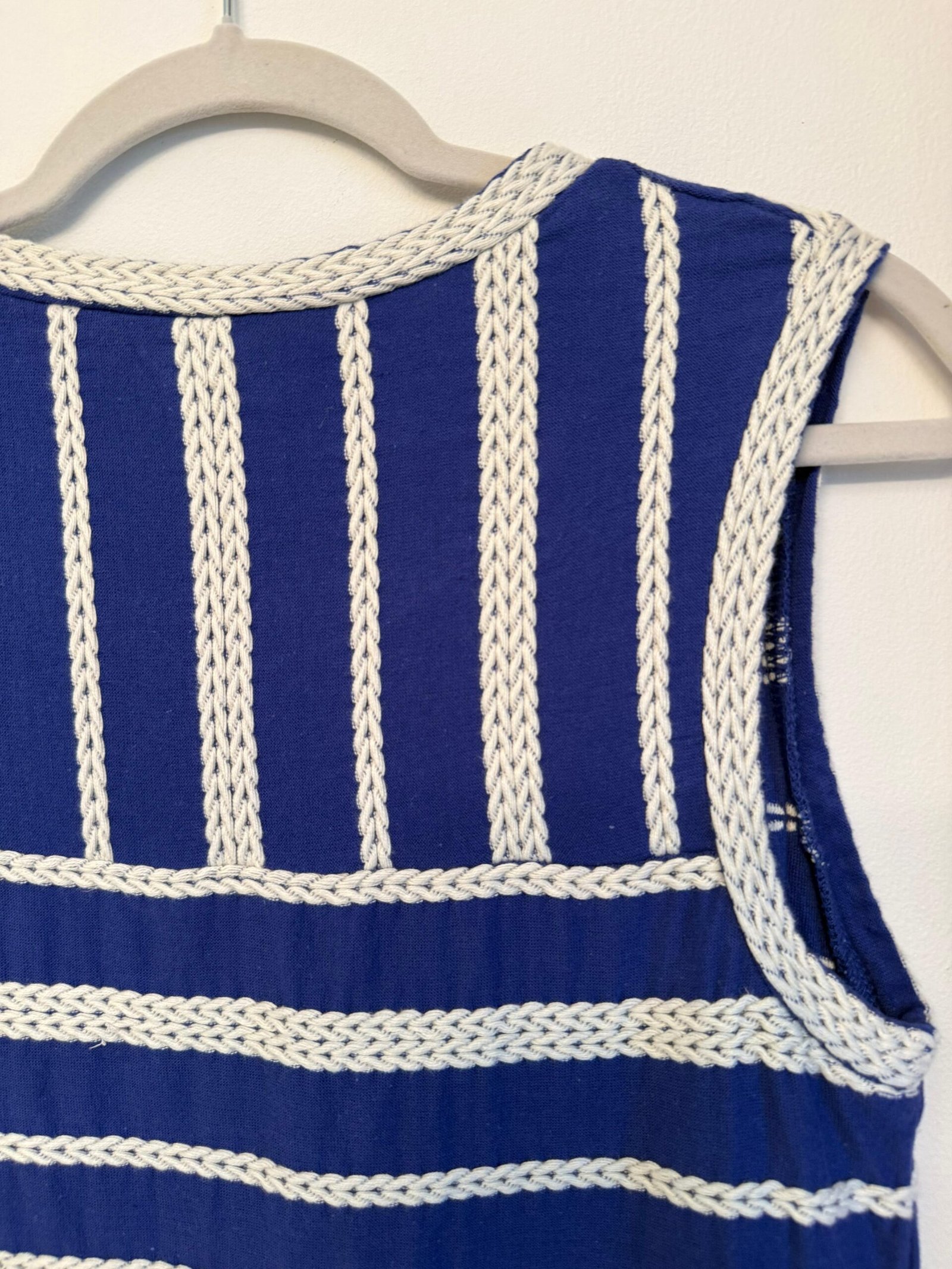 Vestido Rayado Azul MAX STUDIO - Imagen 4