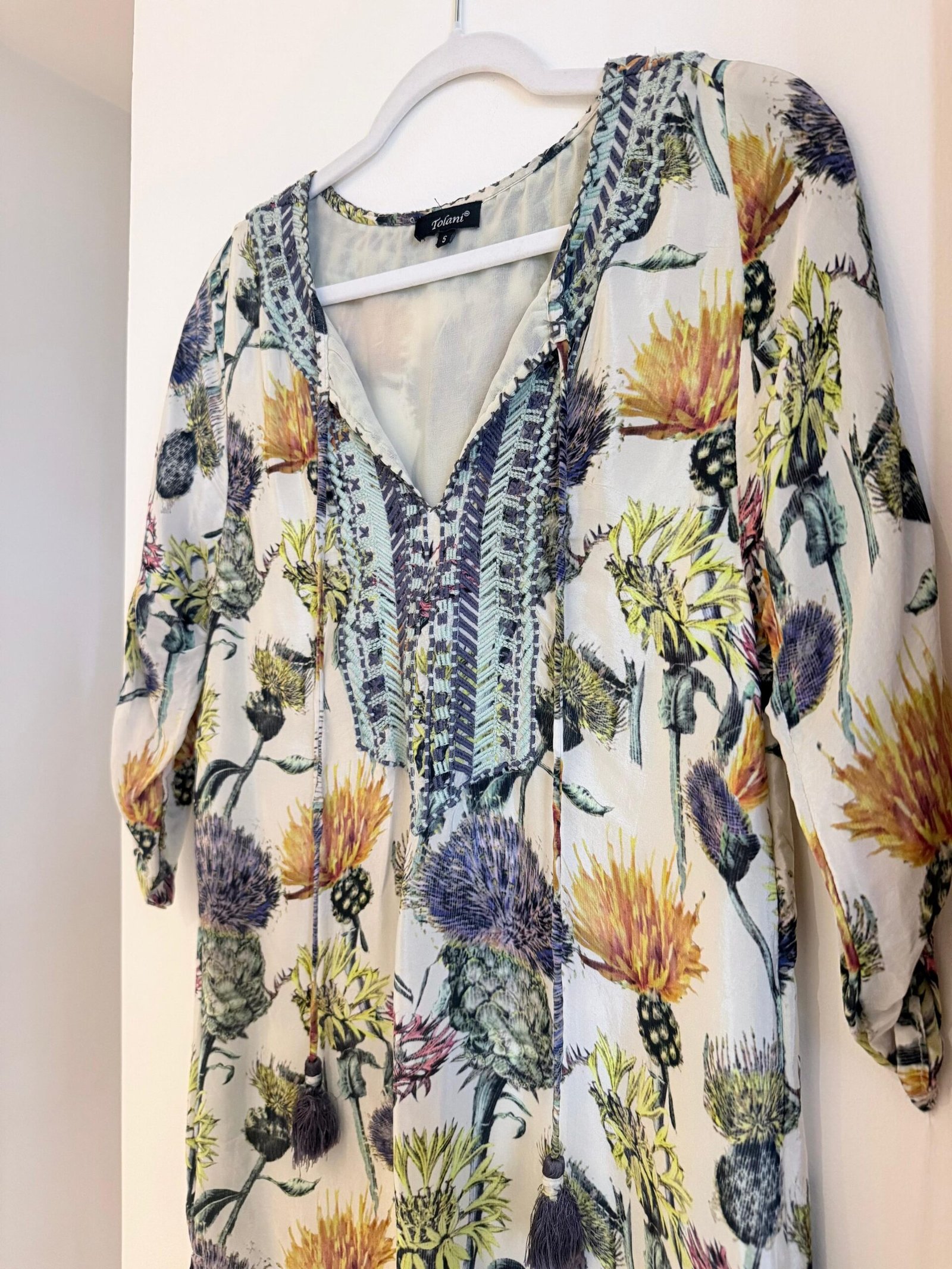 Vestido Boho floral TOLANI - Imagen 4
