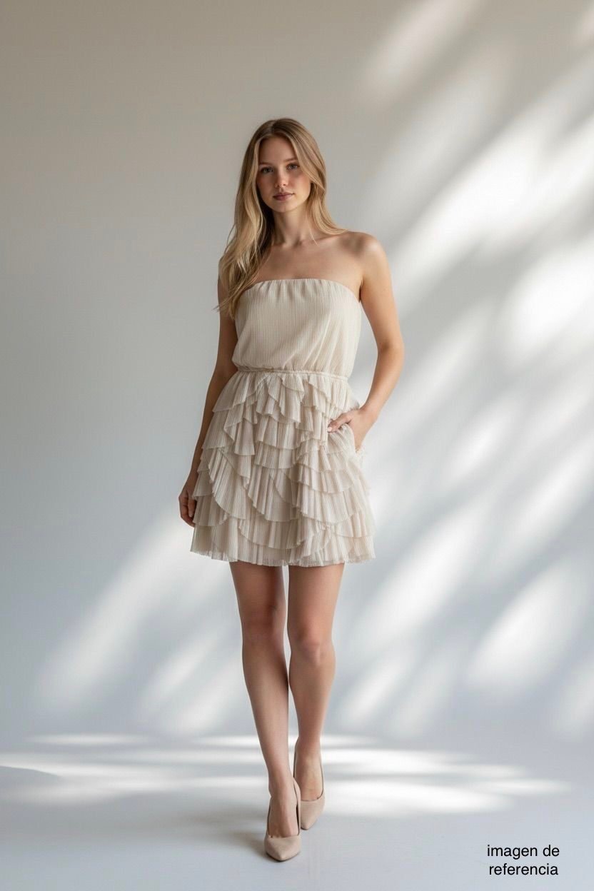 Vestido Champagne BCBGeneration