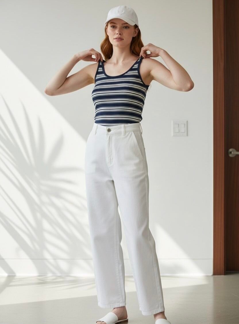 Camiseta de tirantes a rayas J.CREW