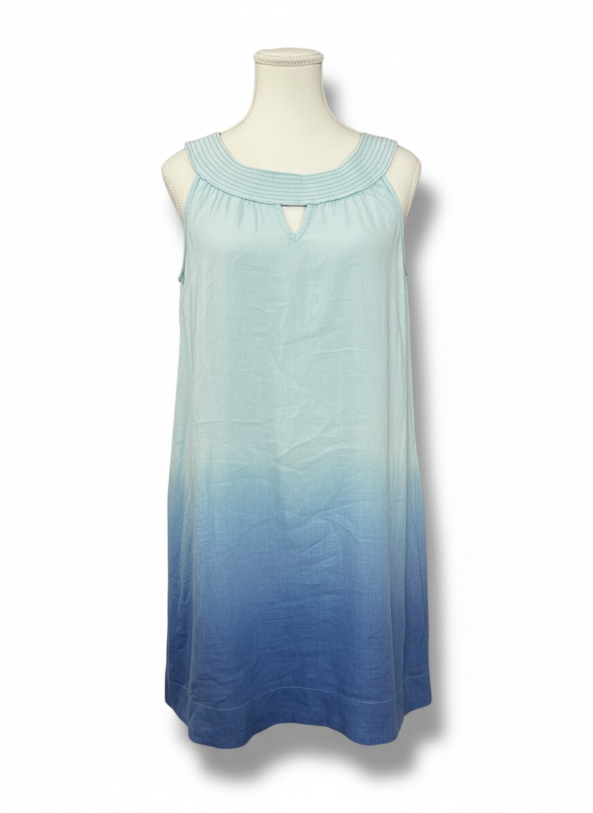 Vestido Azul Tropical TOMMY BAHAMA - Imagen 2