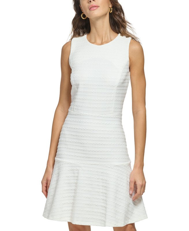 Vestido corto texturizado TOMMY HILFIGER