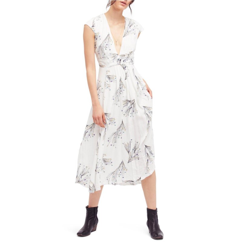 Vestido midi estampado FREE PEOPLE