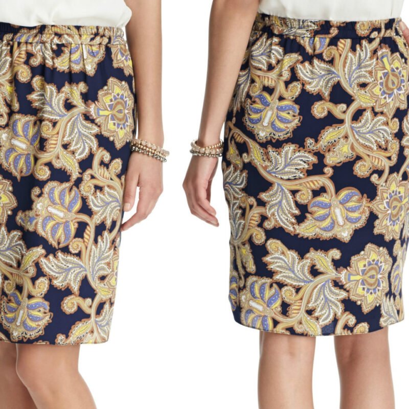 Falda Estampada  LOFT