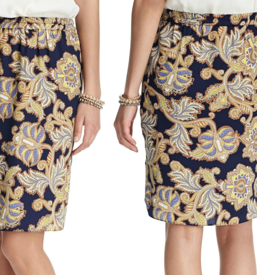 Falda Estampada  LOFT