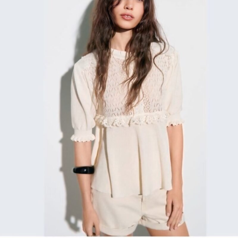 Blusa Tejida ZARA