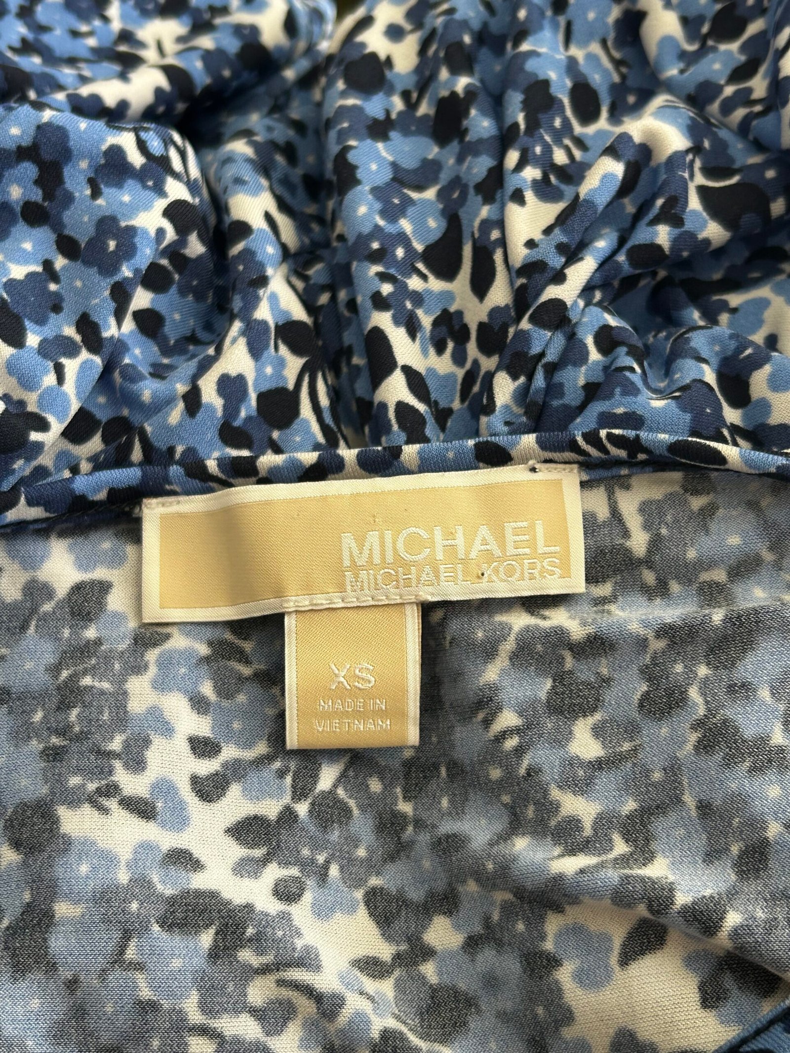 Vestido azul casual MICHAEL KORS - Imagen 3