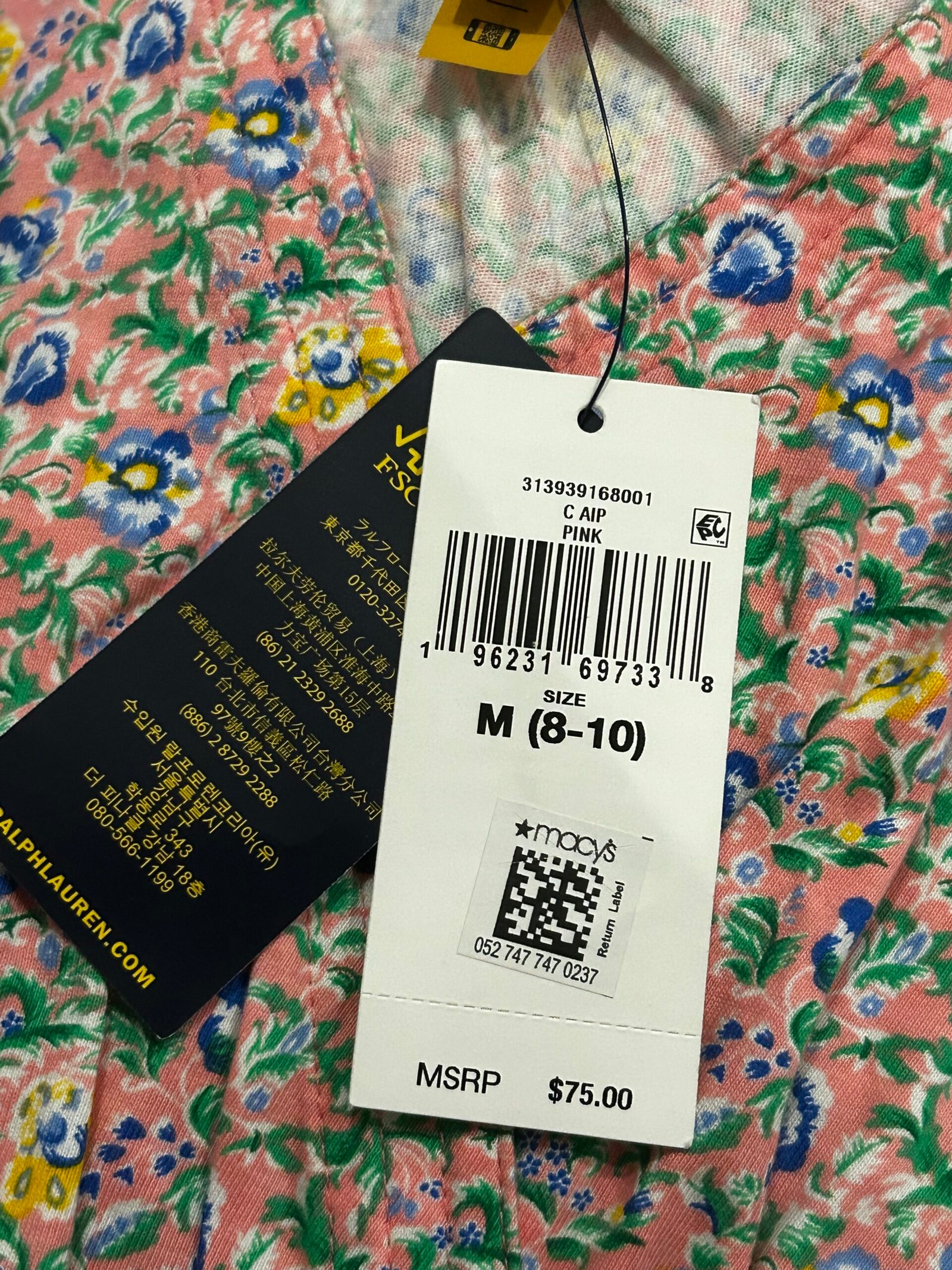 Vestido Floral POLO RALPH LAUREN - Imagen 3