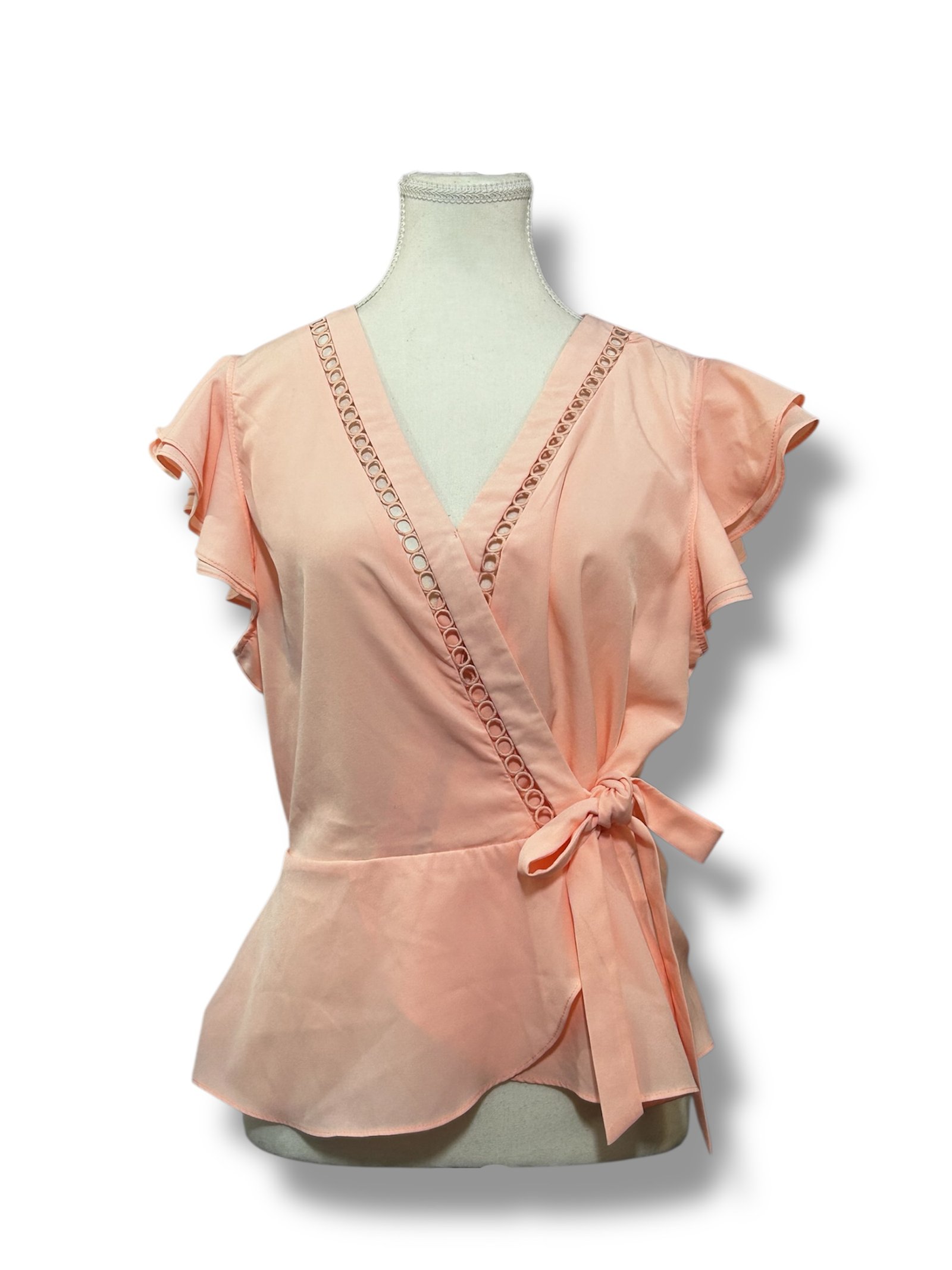 Blusa Wrap Rosada MILK & HONEY - Imagen 2