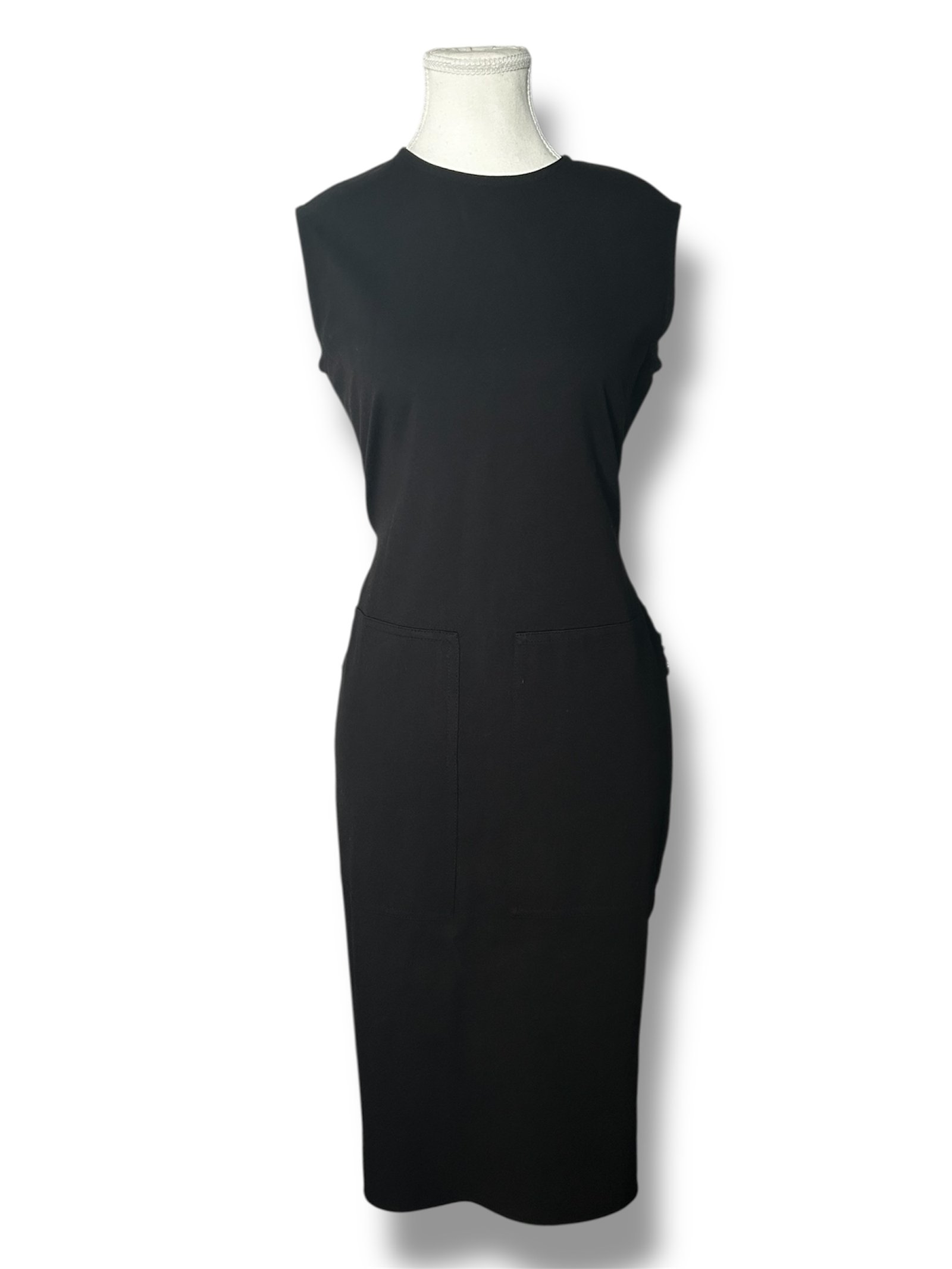 Vestido negro elegante ANNE KLEIN - Imagen 2