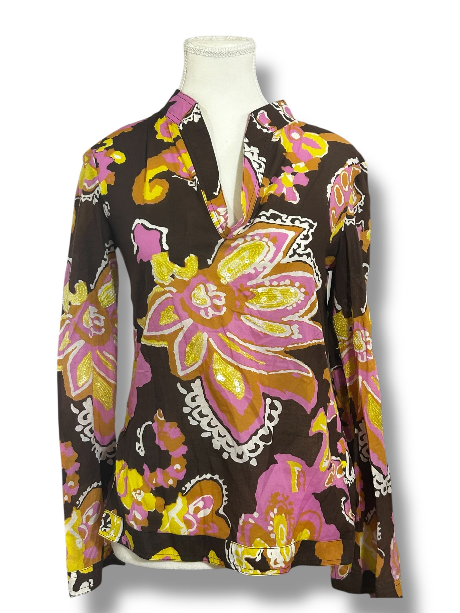 Blusa Estampada Floral TORY BURCH - Imagen 2