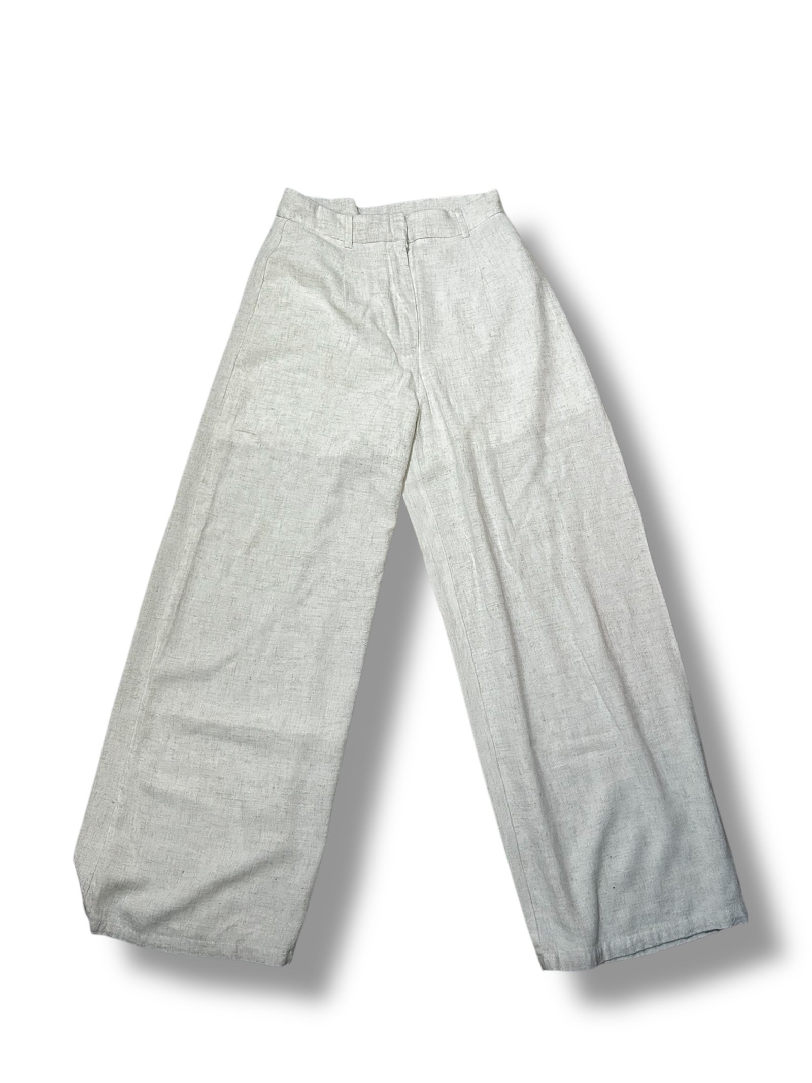 Pantalón Palazzo Beige Claro - Imagen 2