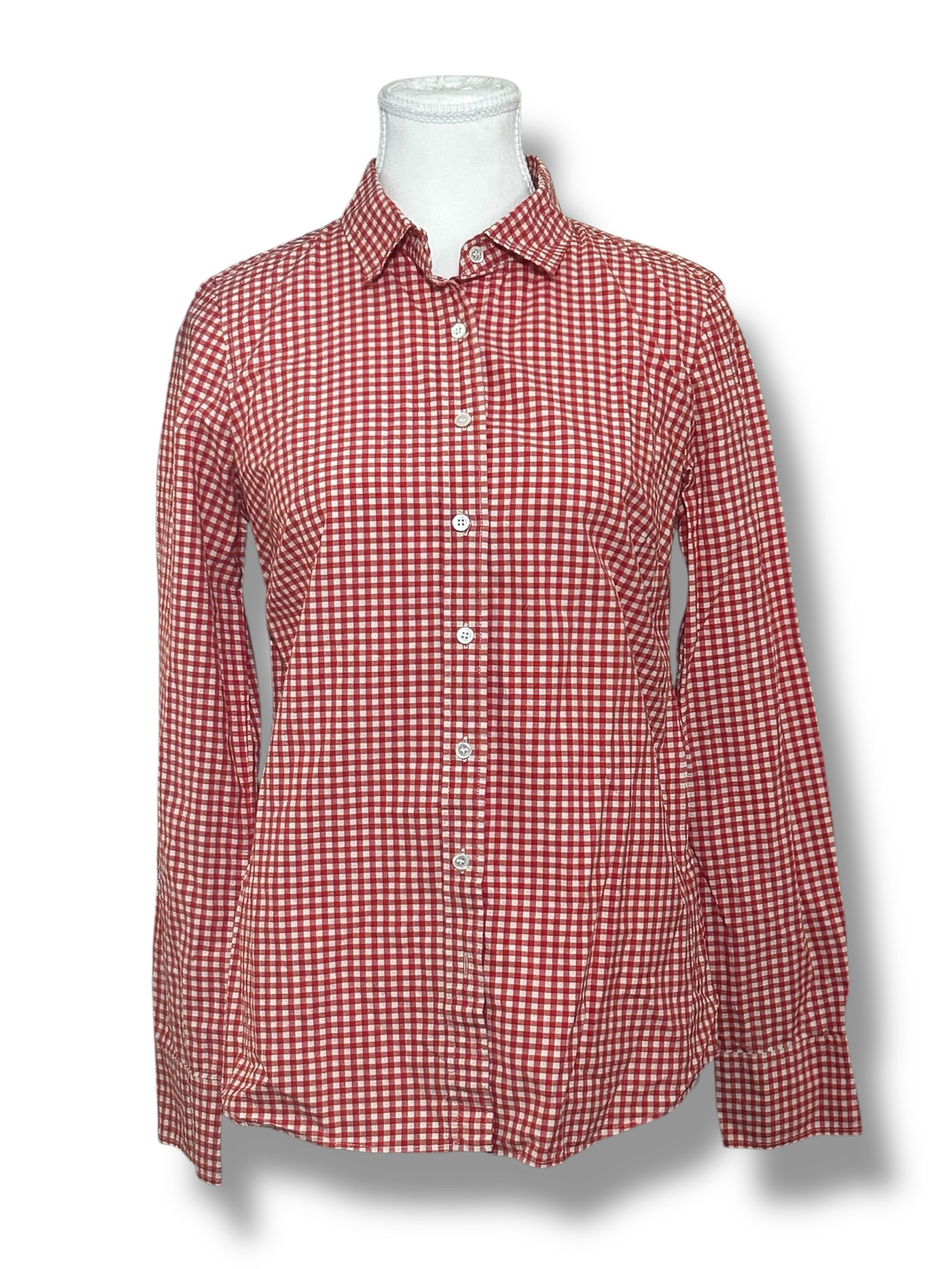 Camisa Cuadros Rojos J.CREW “Perfect Shirt” - Imagen 2