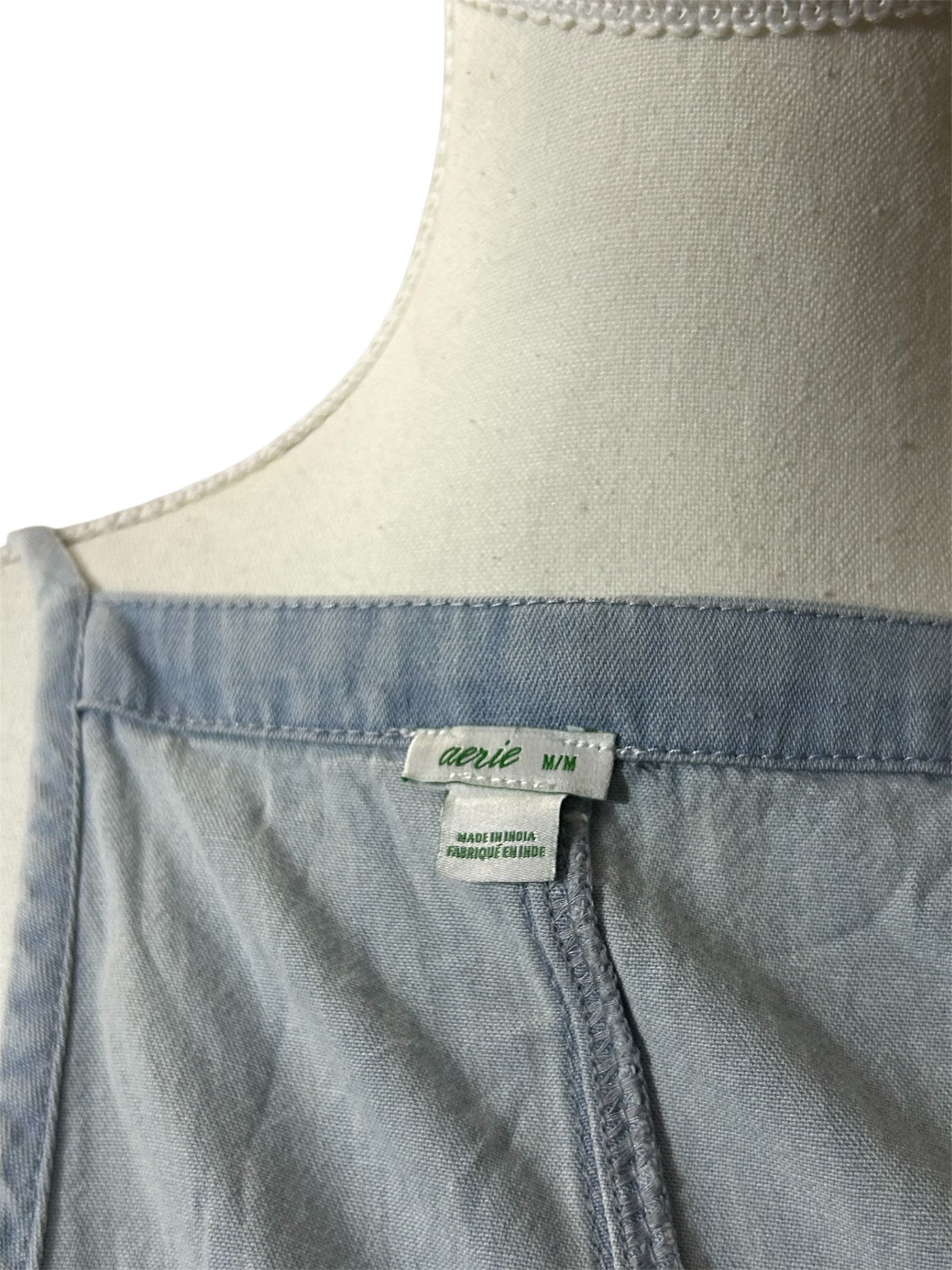 Enterizo Corto Denim AERIE - Imagen 4