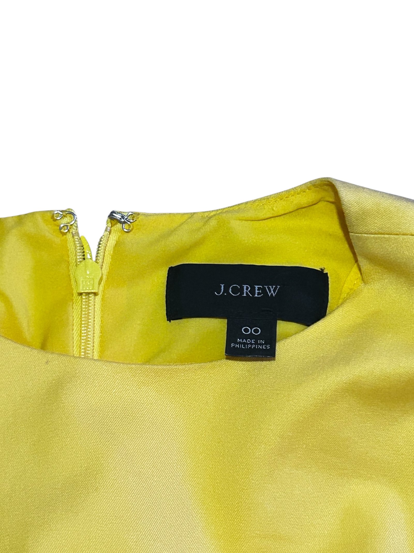 Vestido Elegante Amarillo J.CREW - Imagen 3