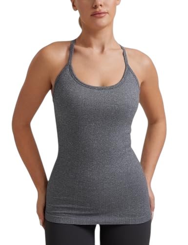 Top Deportivo Gris CRZ Yoga