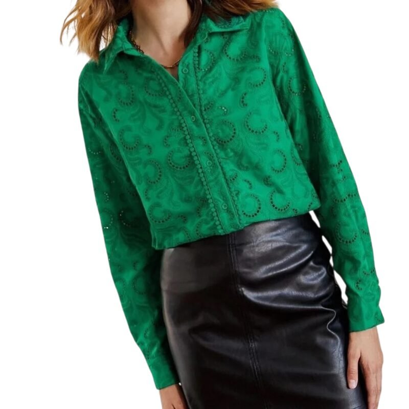 Blusa Bordada SHEIN Frenchy