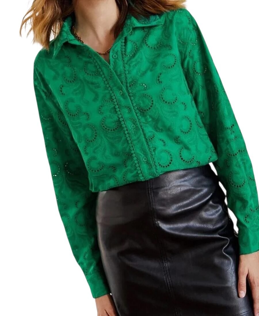 Blusa Bordada SHEIN Frenchy