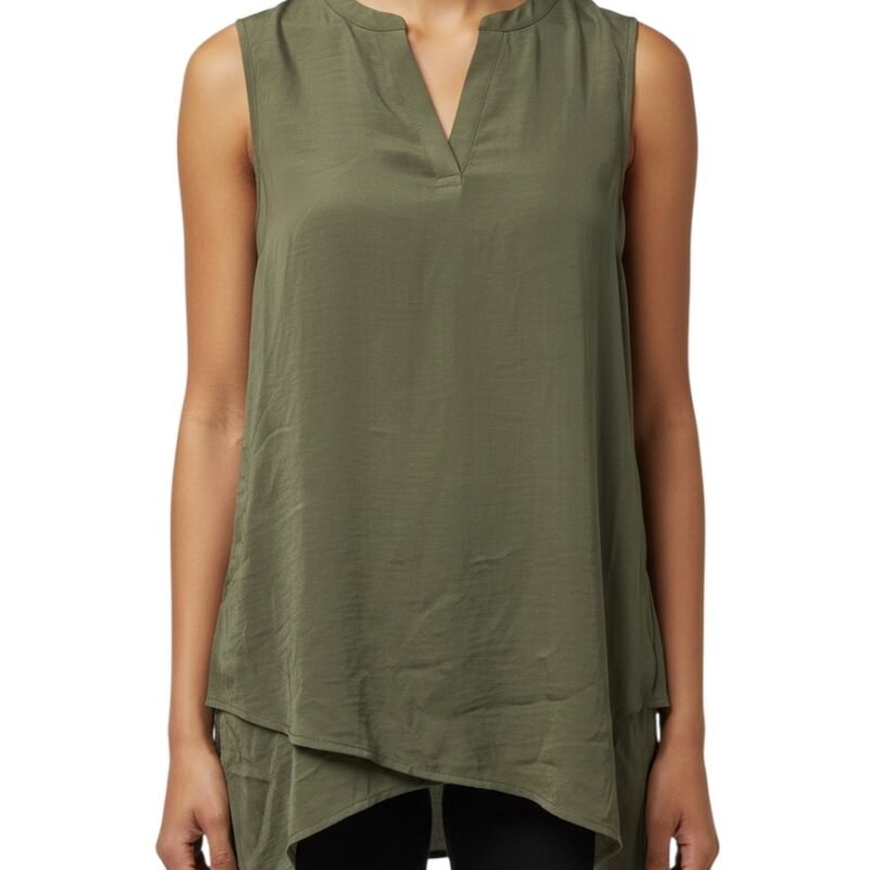 Blusa sin mangas casual