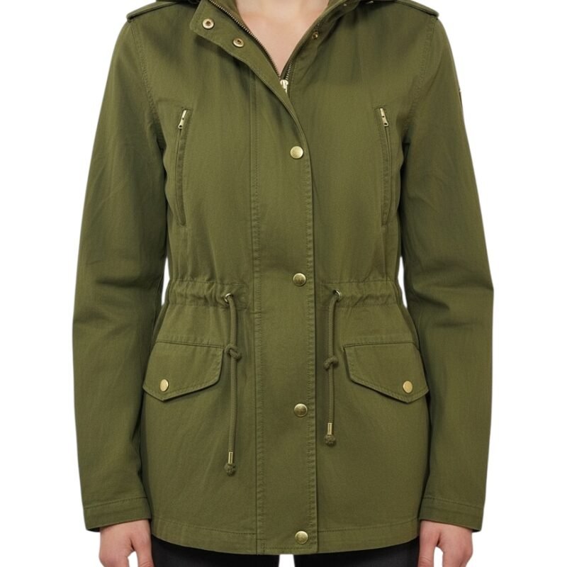 Chaqueta Verde Militar LOVE TREE