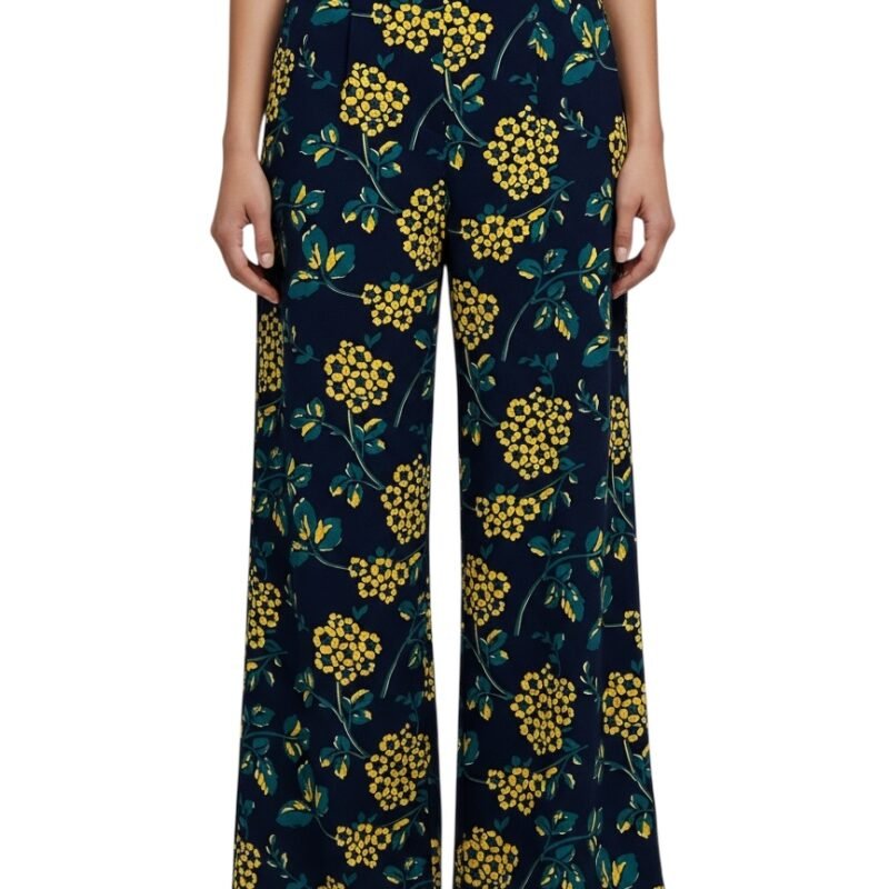 Pantalon azul floreado J.CREW