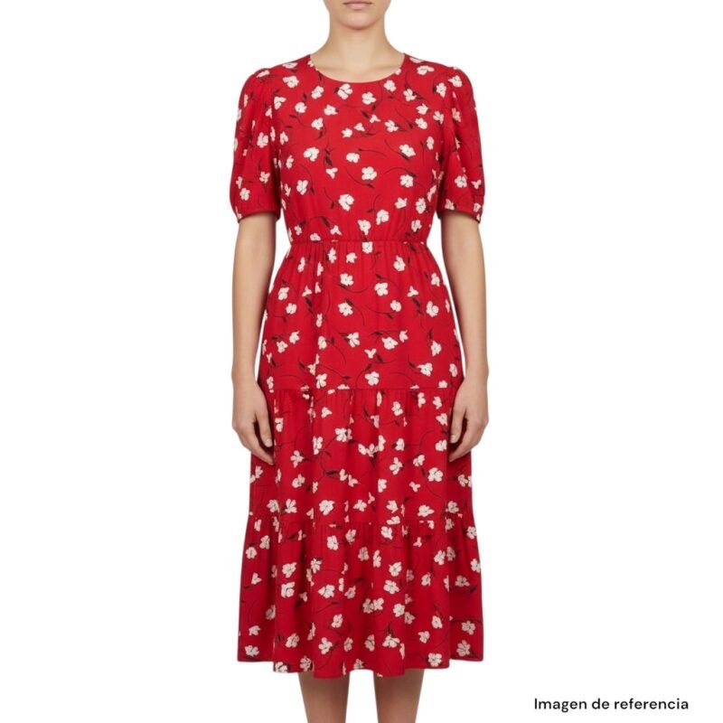 Vestido Floral Rojo J.CREW