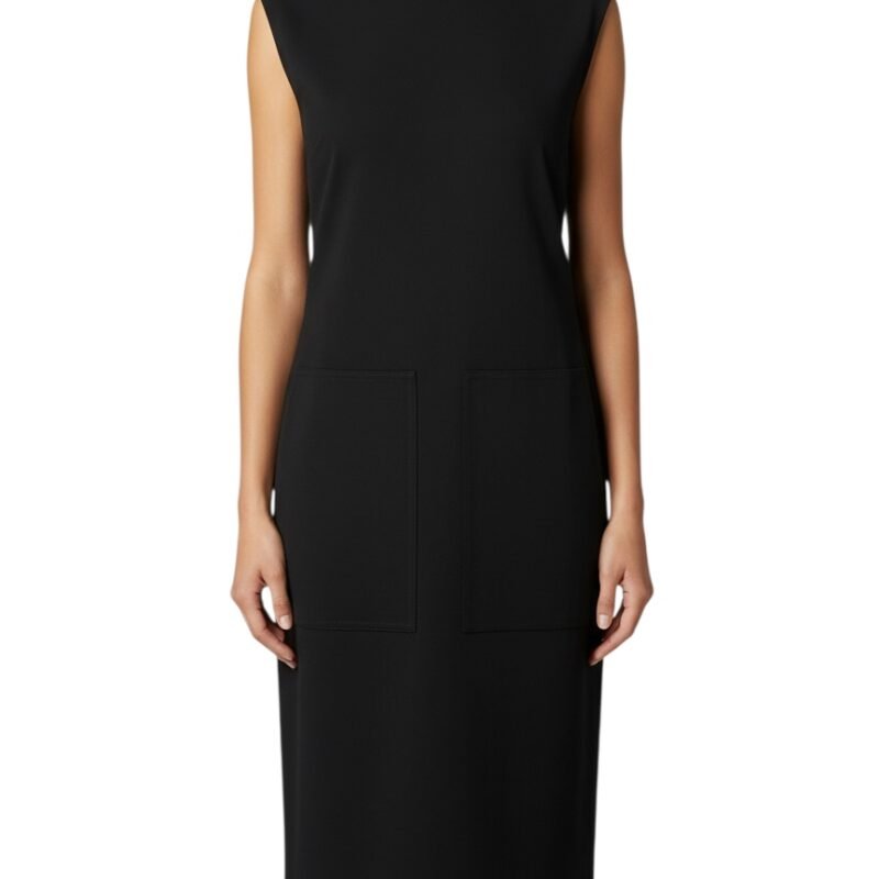 Vestido negro elegante ANNE KLEIN