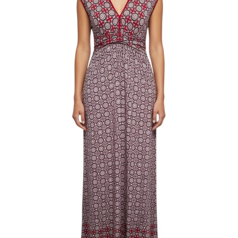 Vestido Largo Estampado MAX STUDIO