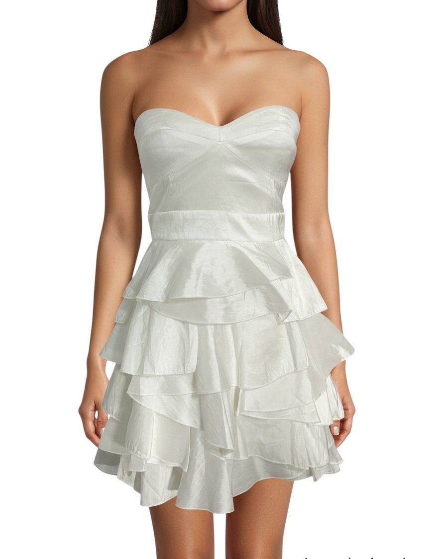 Vestido Strapless Elegante MINNET