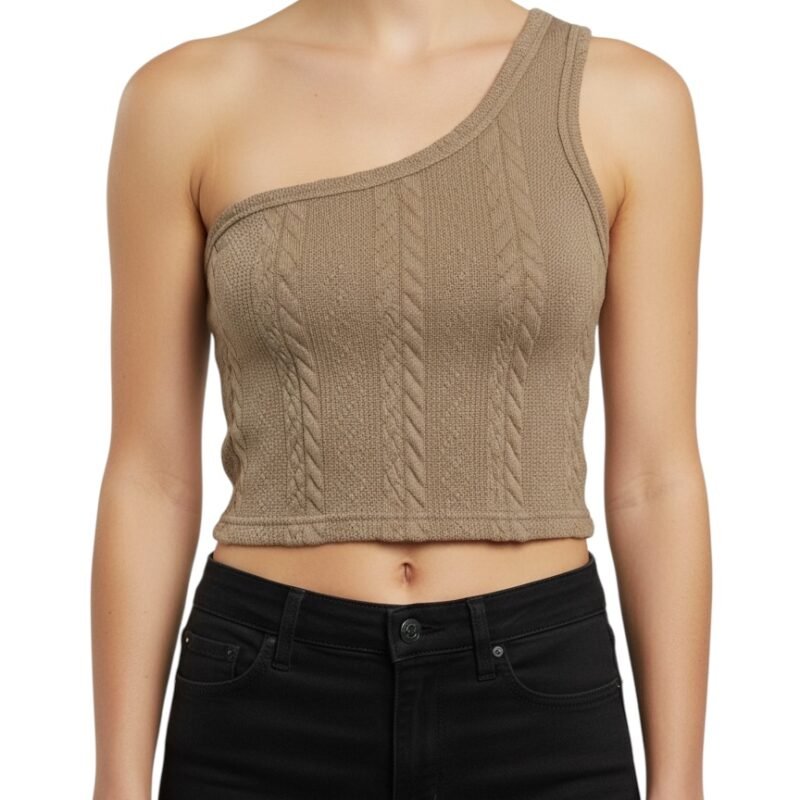 Top Tejido Asimétrico