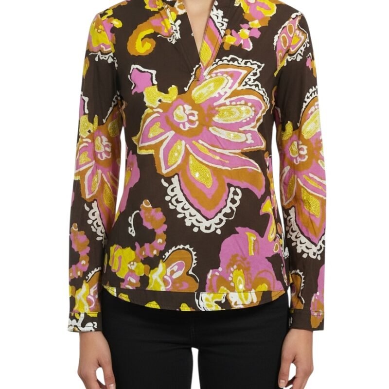 Blusa Estampada Floral TORY BURCH