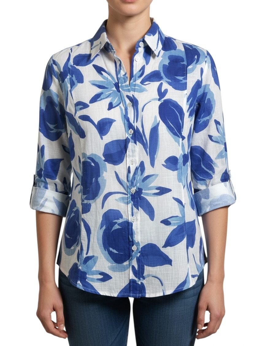 Camisa Floral Azul CRAIGTAYLOR