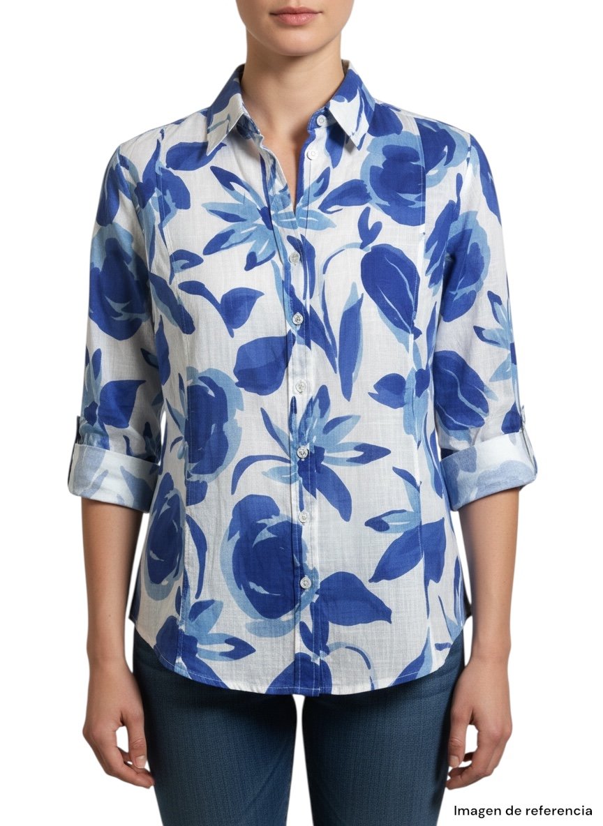 Camisa Floral Azul CRAIGTAYLOR