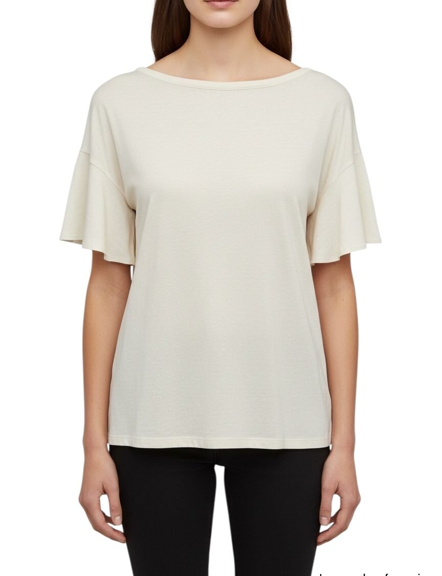 Blusa Básica Blanca LOFT