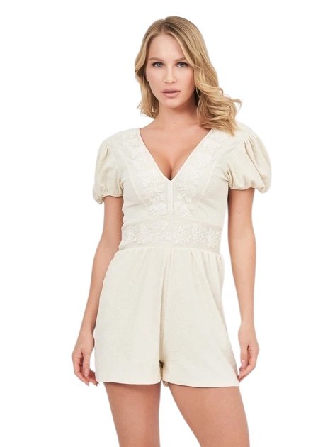 Enterizo Short Texturizado ZARA