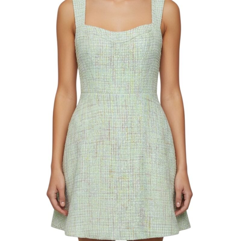 Vestido Tweed Pastel