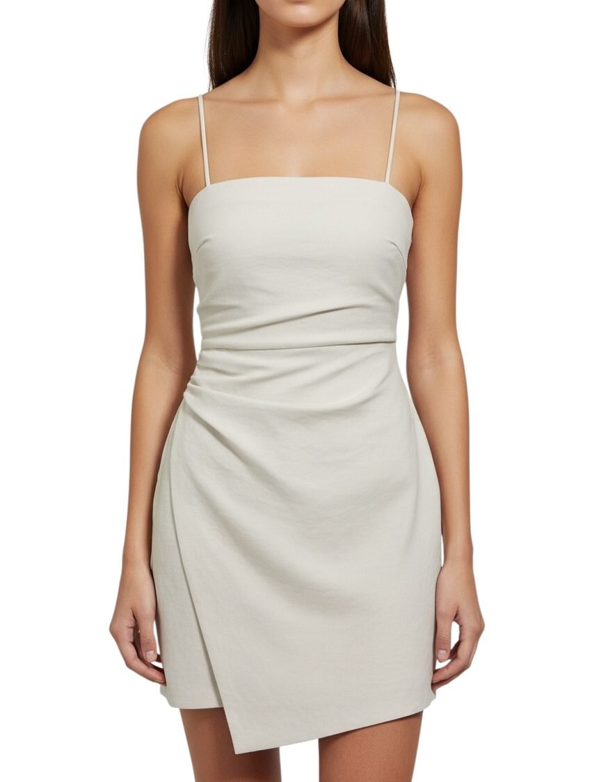 Vestido Blanco ZARA