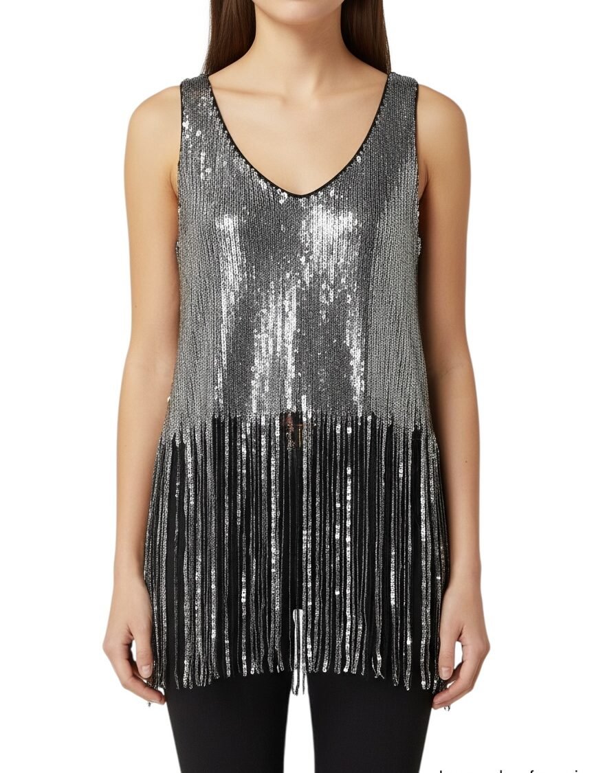 Top de Lentejuelas NANETTE LEPORE