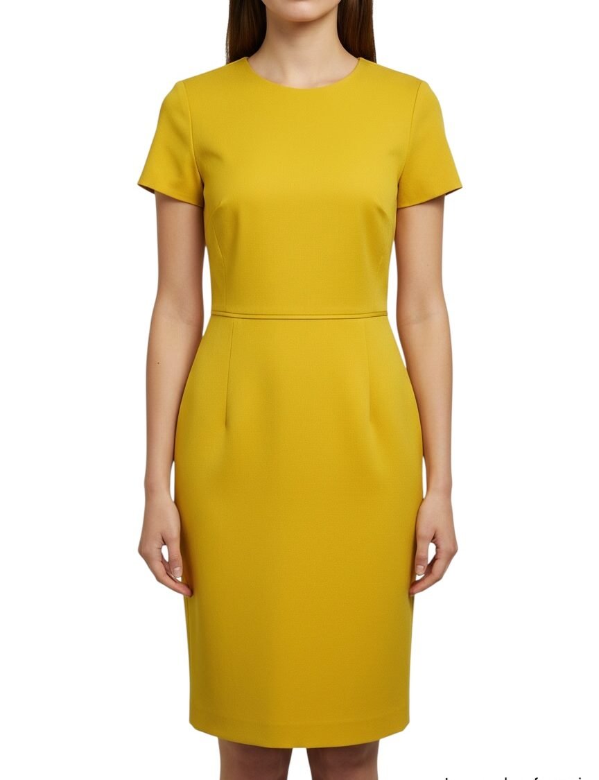 Vestido Elegante Amarillo J.CREW