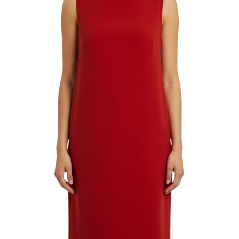 Vestido Casual Rojo LOFT