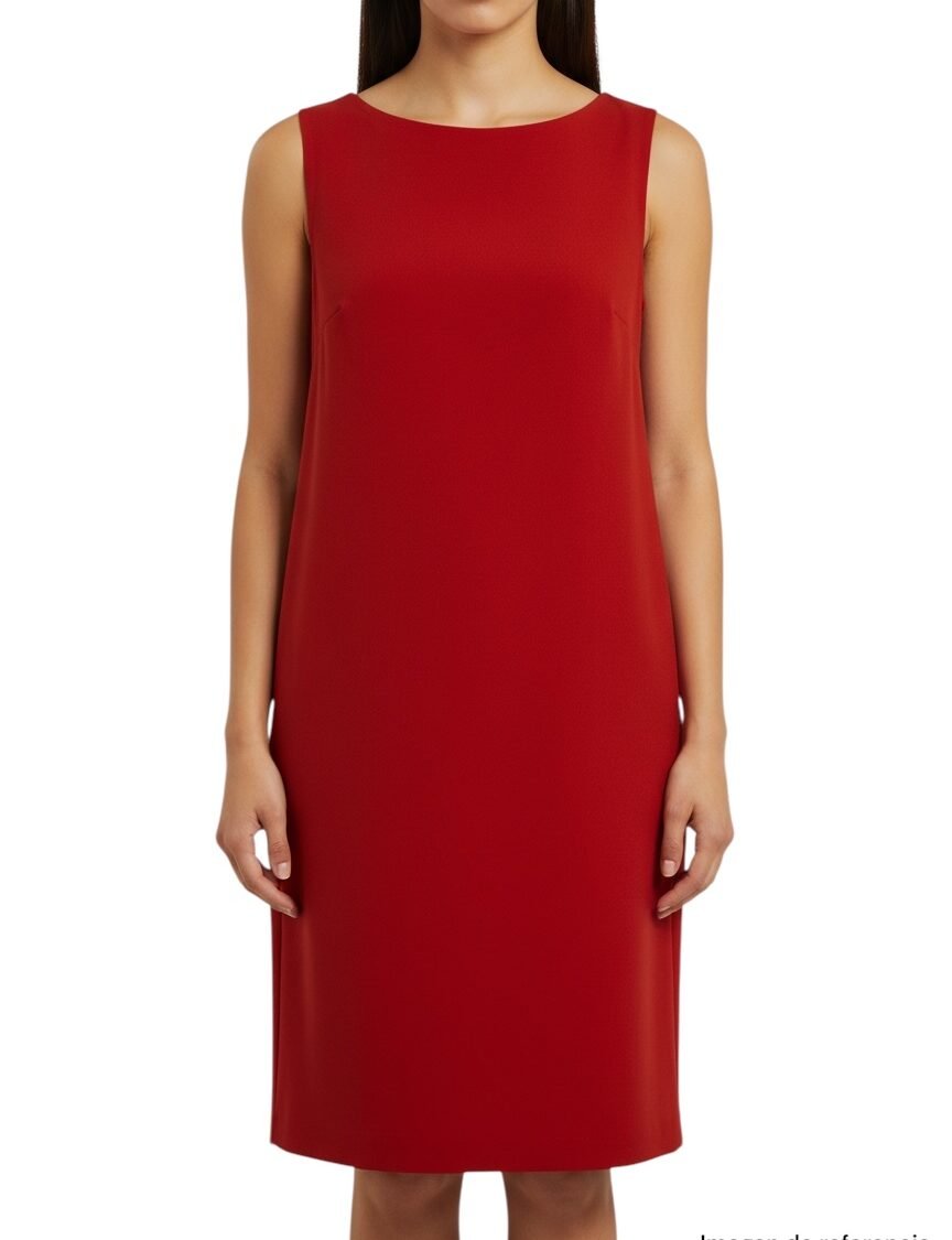Vestido Casual Rojo LOFT