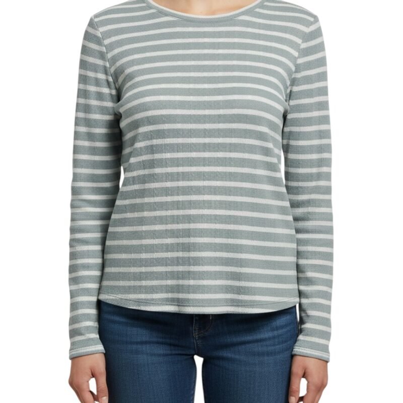 Camiseta Rayas Verdes CROFT & BARROW